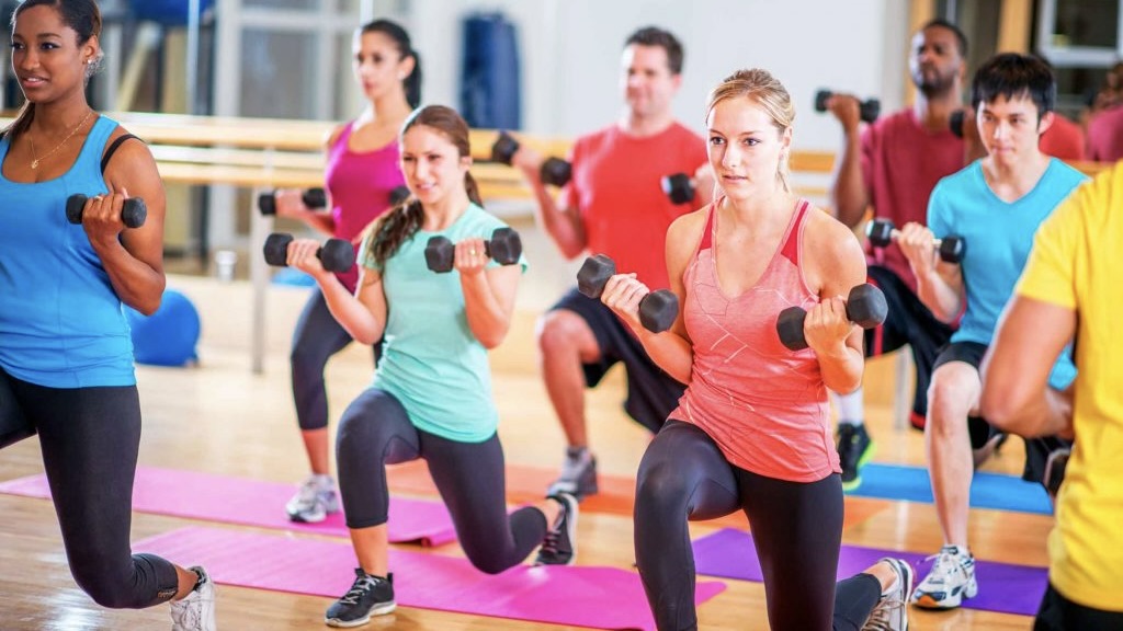 Yoga group classes promotion